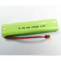 AAA 4.8V 700 MAH NI-MH充電式バッテリー